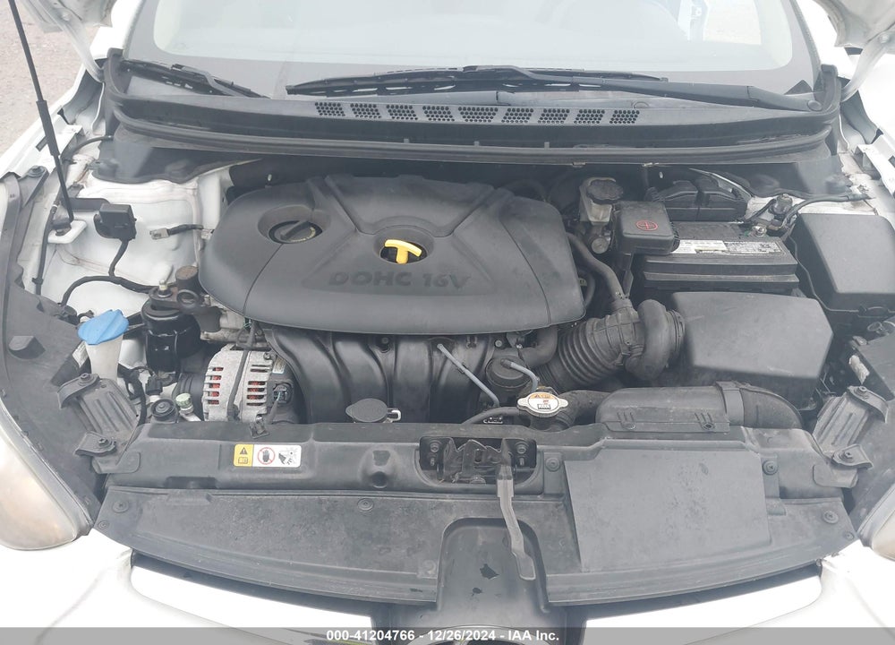 2014 HYUNDAI ELANTRA SE VIN: 5NPDH4AE6EH481569