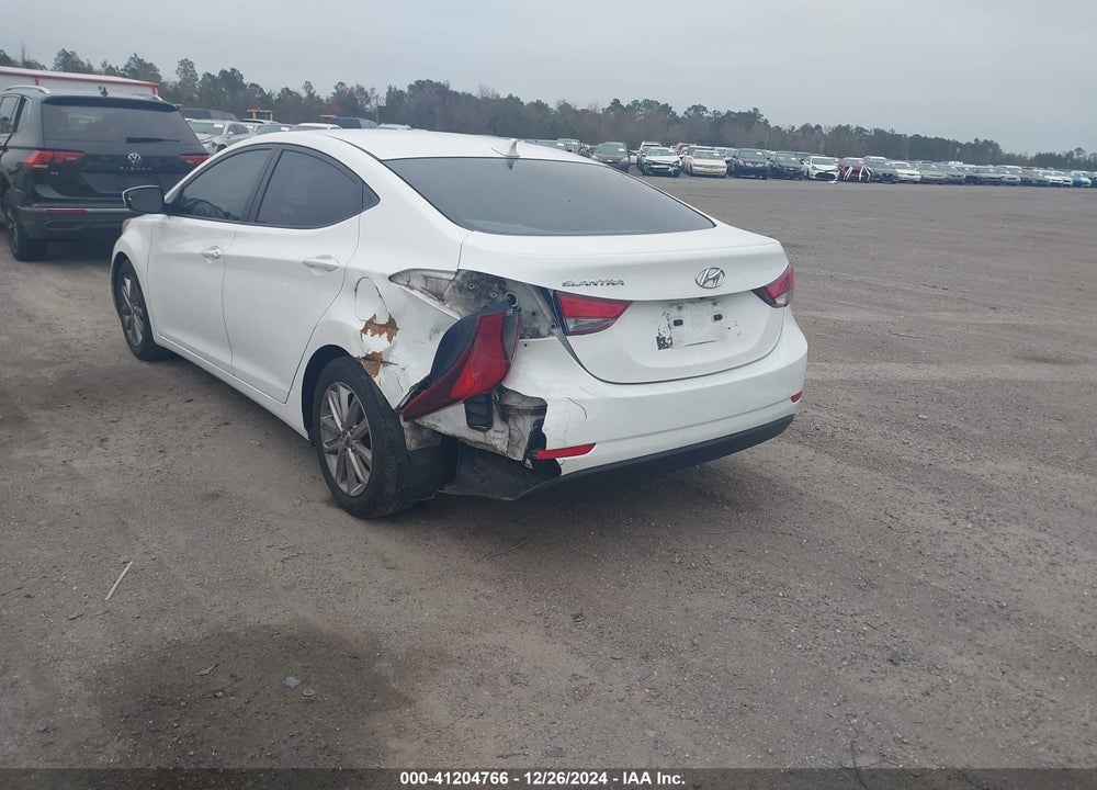 2014 HYUNDAI ELANTRA SE VIN: 5NPDH4AE6EH481569