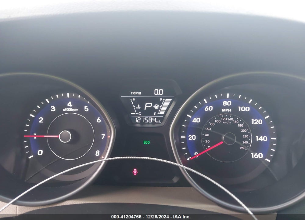 2014 HYUNDAI ELANTRA SE VIN: 5NPDH4AE6EH481569