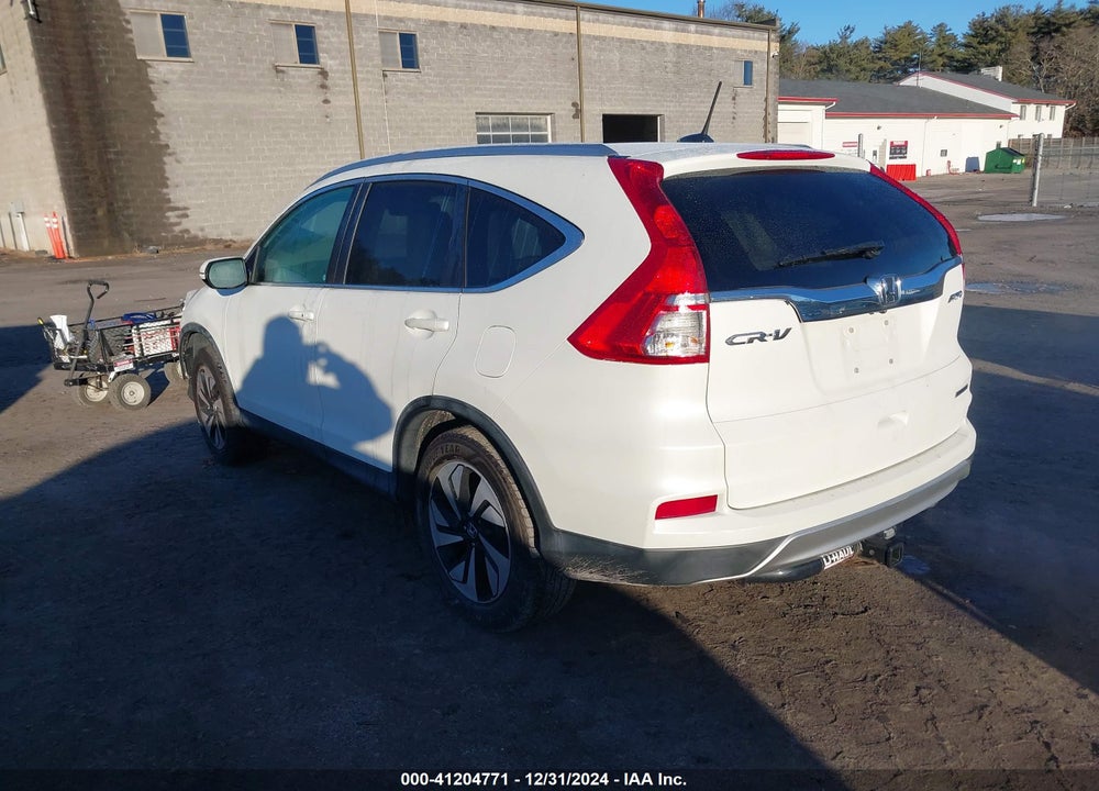 2016 HONDA CR-V TOURING VIN: 5J6RM4H94GL010488