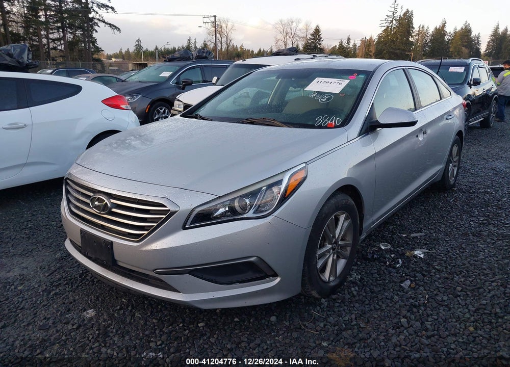 2016 HYUNDAI SONATA SE VIN: 5NPE24AF0GH318840
