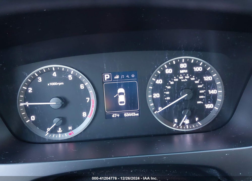 2016 HYUNDAI SONATA SE VIN: 5NPE24AF0GH318840