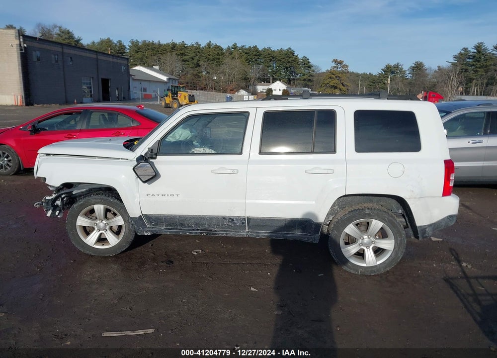 2016 JEEP PATRIOT LATITUDE VIN: 1C4NJRFBXGD581073
