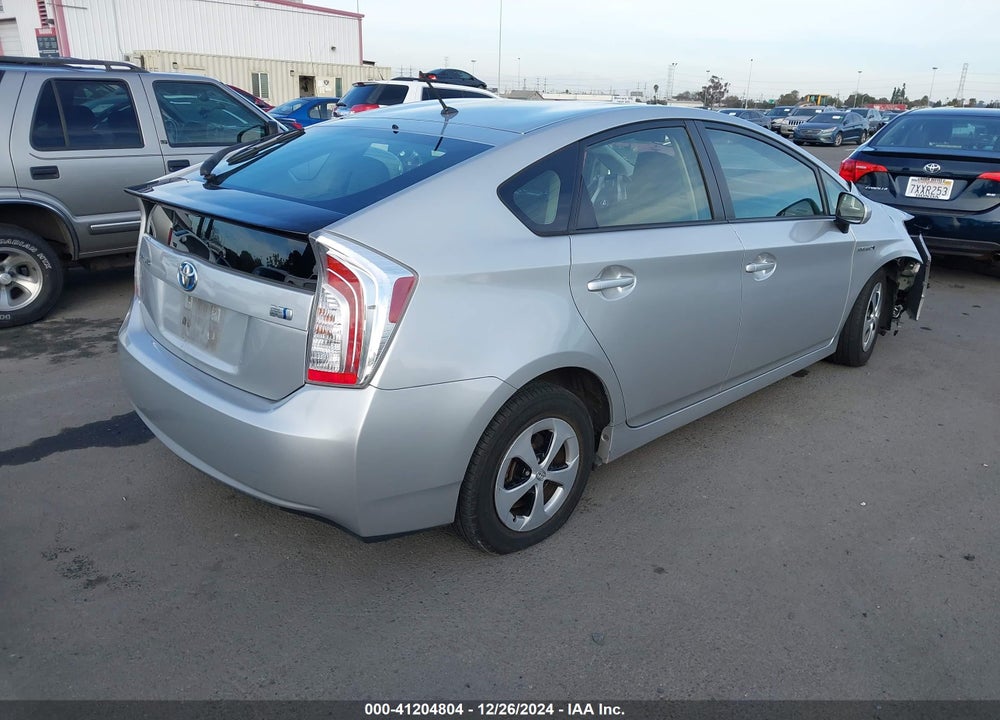 2012 TOYOTA PRIUS TWO VIN: JTDKN3DU6C5383569