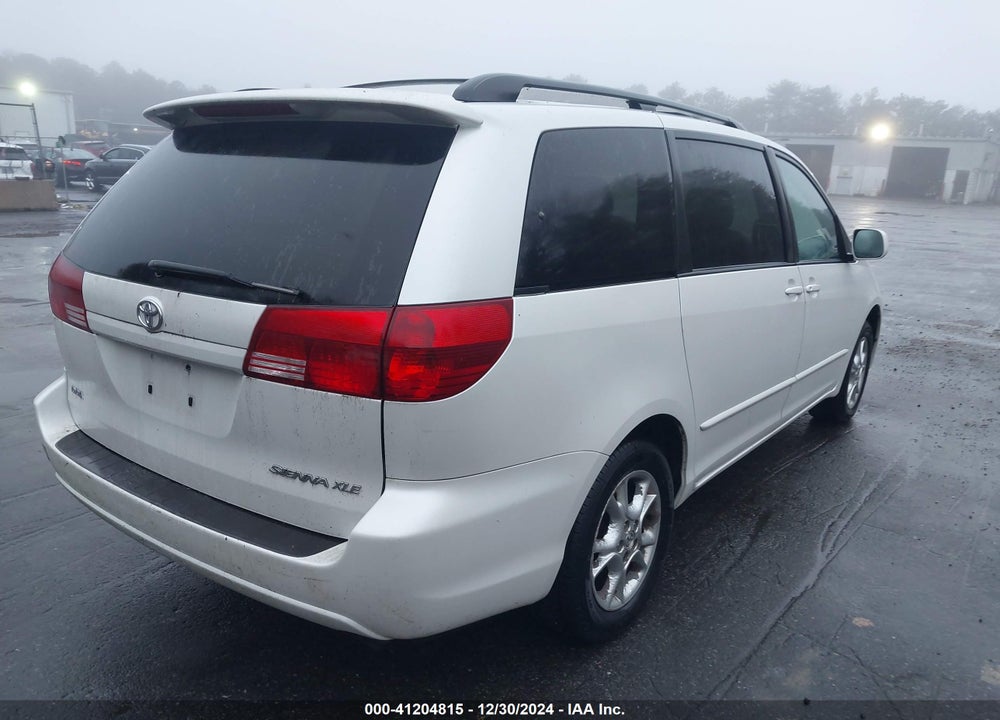 2004 TOYOTA SIENNA XLE VIN: 5TDZA22C74S182600