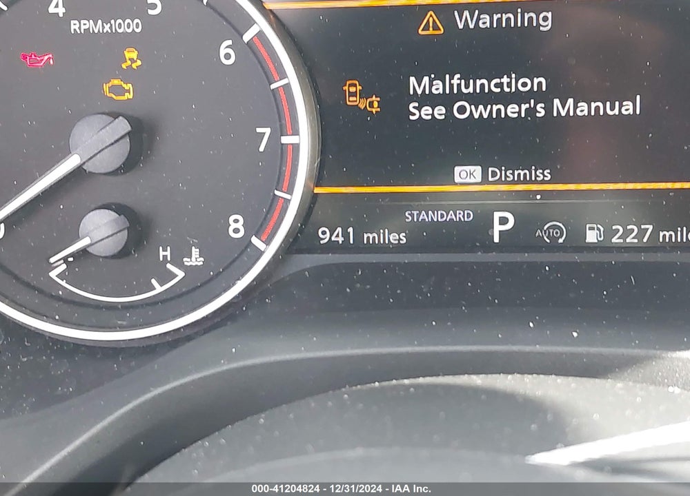 2024 NISSAN ROGUE SV FWD VIN: 5N1BT3BA0RC742610