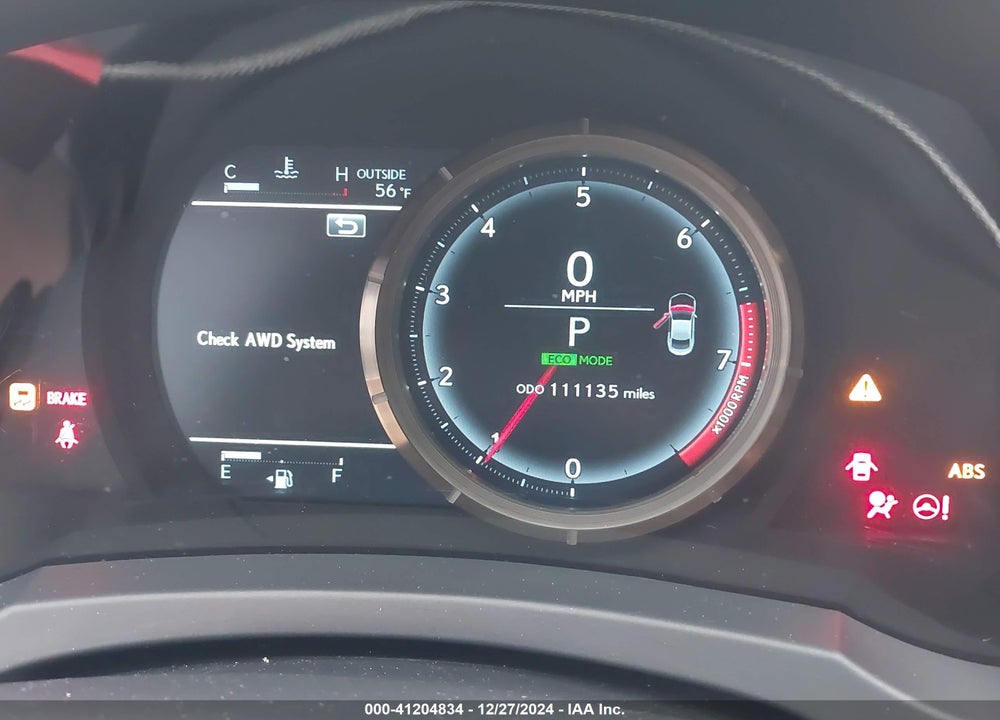 2015 LEXUS RC 350 VIN: JTHSE5BC9F5001480
