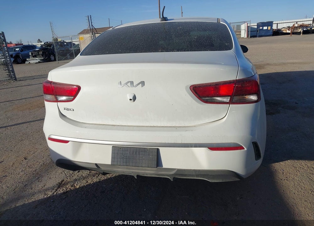 2022 KIA RIO VIN: 3KPA24AD8NE496381