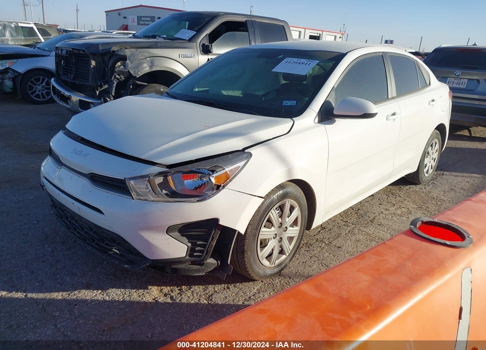 2022 KIA RIO VIN: 3KPA24AD8NE496381