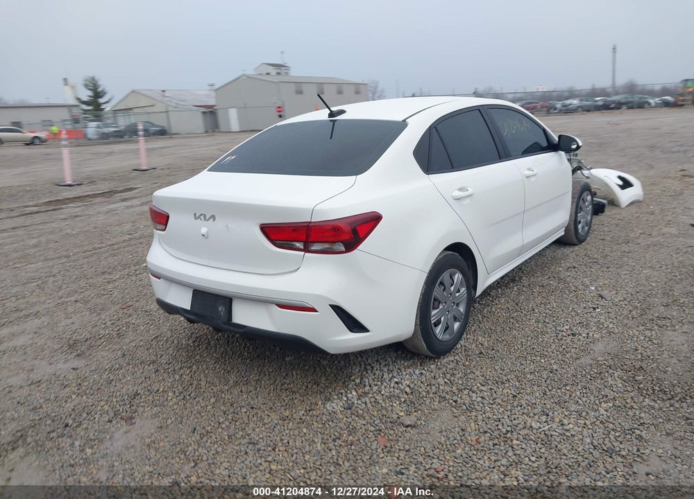 2022 KIA RIO VIN: 3KPA24AD5NE478968