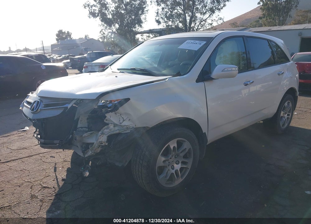 2008 ACURA MDX TECHNOLOGY PACKAGE VIN: 2HNYD28638H548345