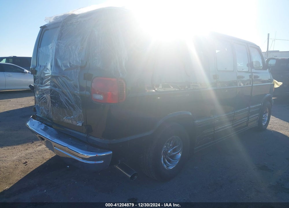 2000 DODGE RAM VAN 1500 CONVERSION VIN: 2B6HB11Z8YK104038