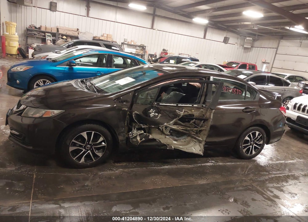 2013 HONDA CIVIC EX VIN: 2HGFB2F86DH518047