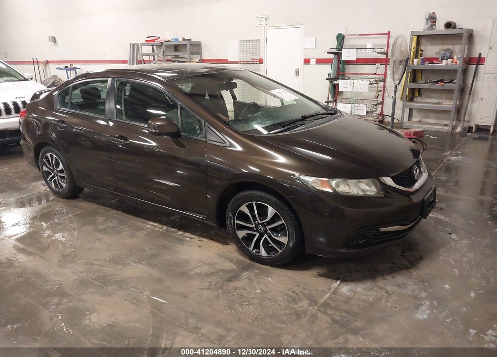 2013 HONDA CIVIC EX VIN: 2HGFB2F86DH518047