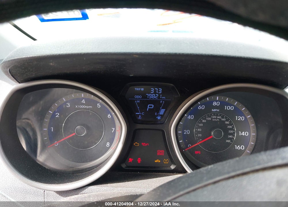 2013 HYUNDAI ELANTRA VIN: KMHDH4AE5DU865858