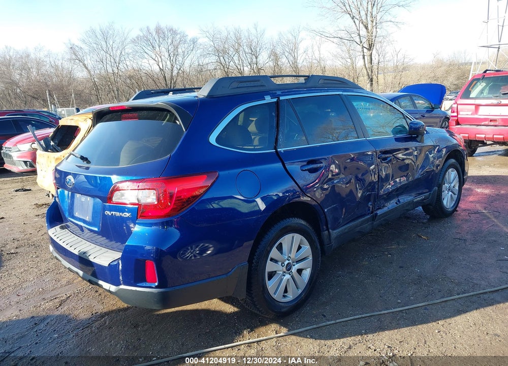 2015 SUBARU OUTBACK 2.5I PREMIUM VIN: 4S4BSBEC1F3251792