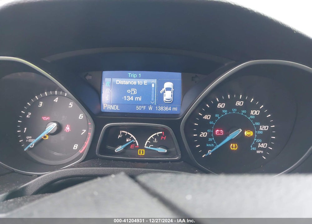 2013 FORD FOCUS VIN: 1FADP3F27DL376468