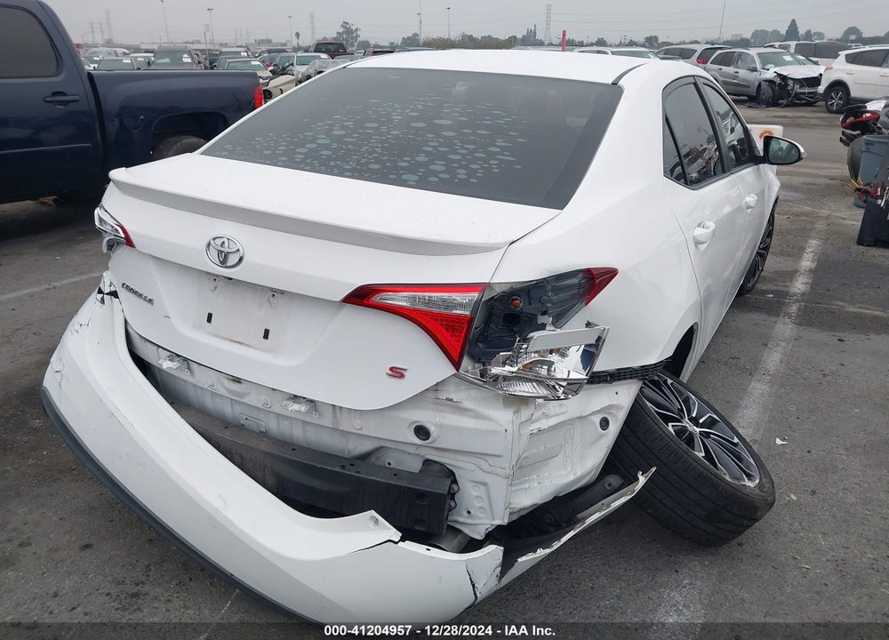2016 TOYOTA COROLLA VIN: 2T1BURHE9GC744374