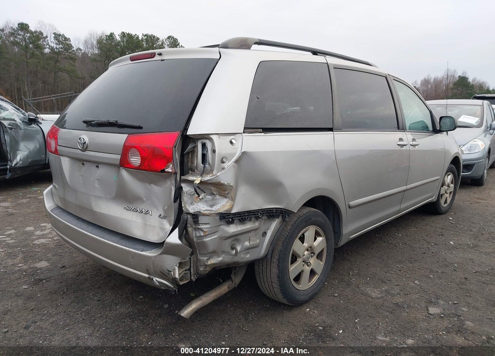 2008 TOYOTA SIENNA LE VIN: 5TDZK23C88S120446