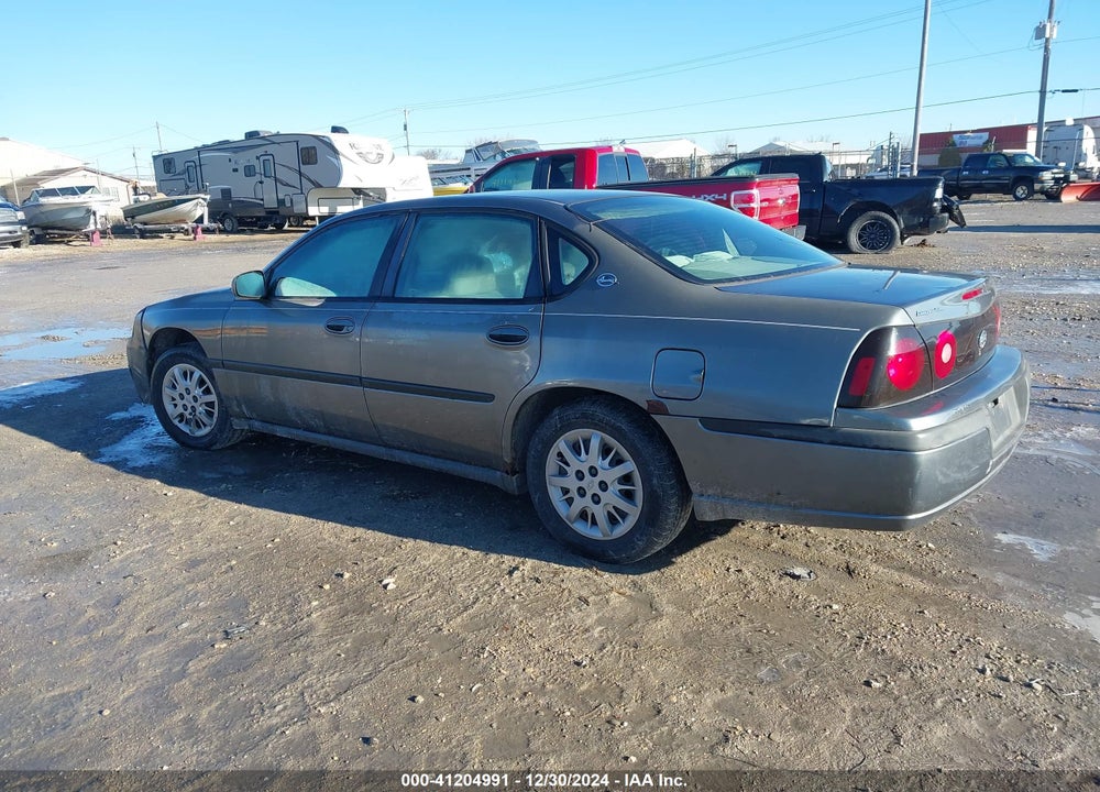 2005 CHEVROLET IMPALA VIN: 2G1WF52E559297643