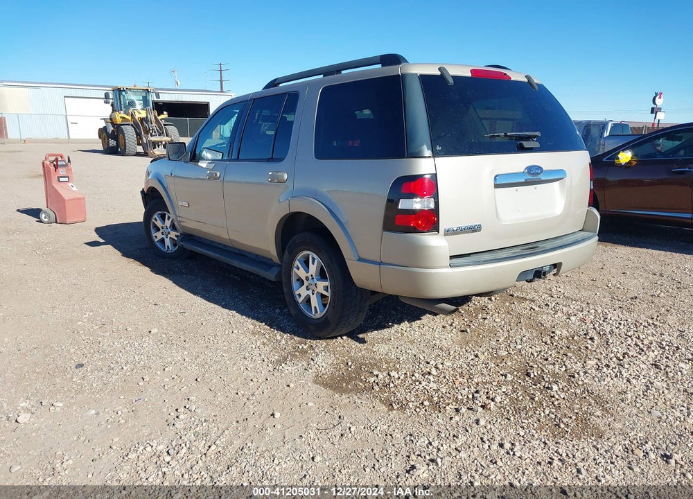 2007 FORD EXPLORER XLT VIN: 1FMEU638X7UA40244