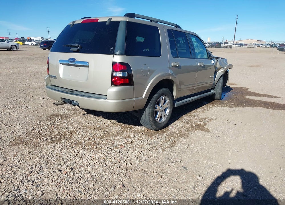 2007 FORD EXPLORER XLT VIN: 1FMEU638X7UA40244