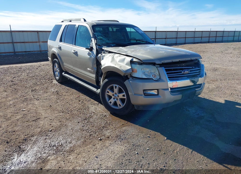 2007 FORD EXPLORER XLT VIN: 1FMEU638X7UA40244
