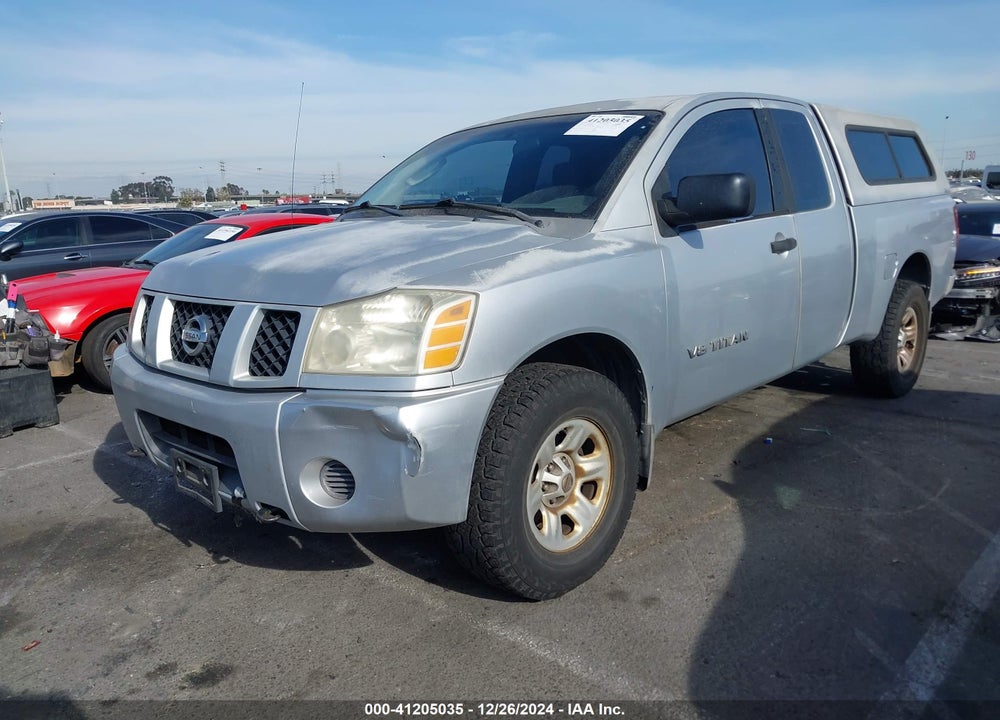 2007 NISSAN TITAN XE VIN: 1N6AA06B57N235854