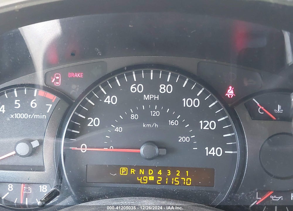 2007 NISSAN TITAN XE VIN: 1N6AA06B57N235854
