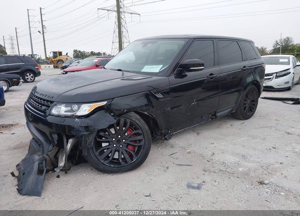 2014 LAND ROVER RANGE ROVER SPORT 5.0L V8 SUPERCHARGED VIN: SALWR2TF7EA348805