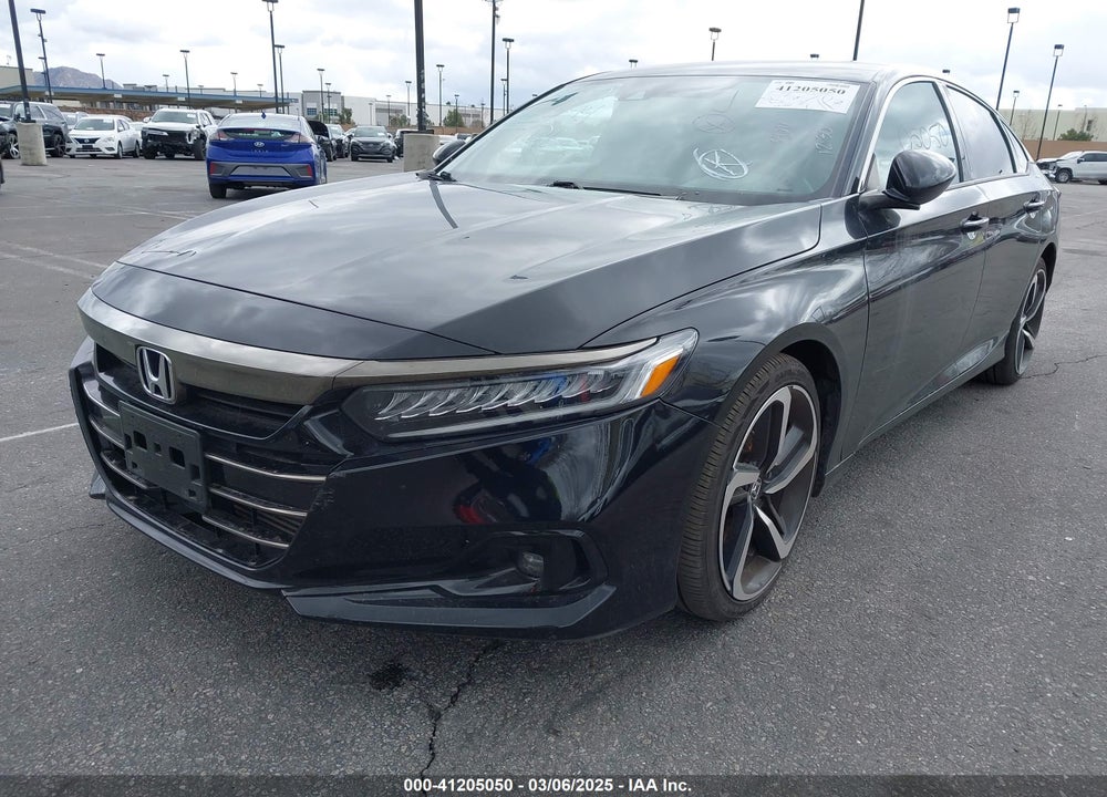 2021 HONDA ACCORD SPORT VIN: 1HGCV1F33MA122763