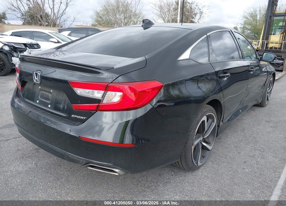 2021 HONDA ACCORD SPORT VIN: 1HGCV1F33MA122763