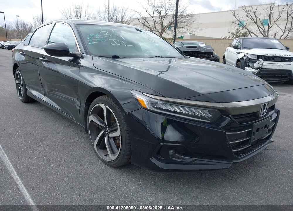 2021 HONDA ACCORD SPORT VIN: 1HGCV1F33MA122763