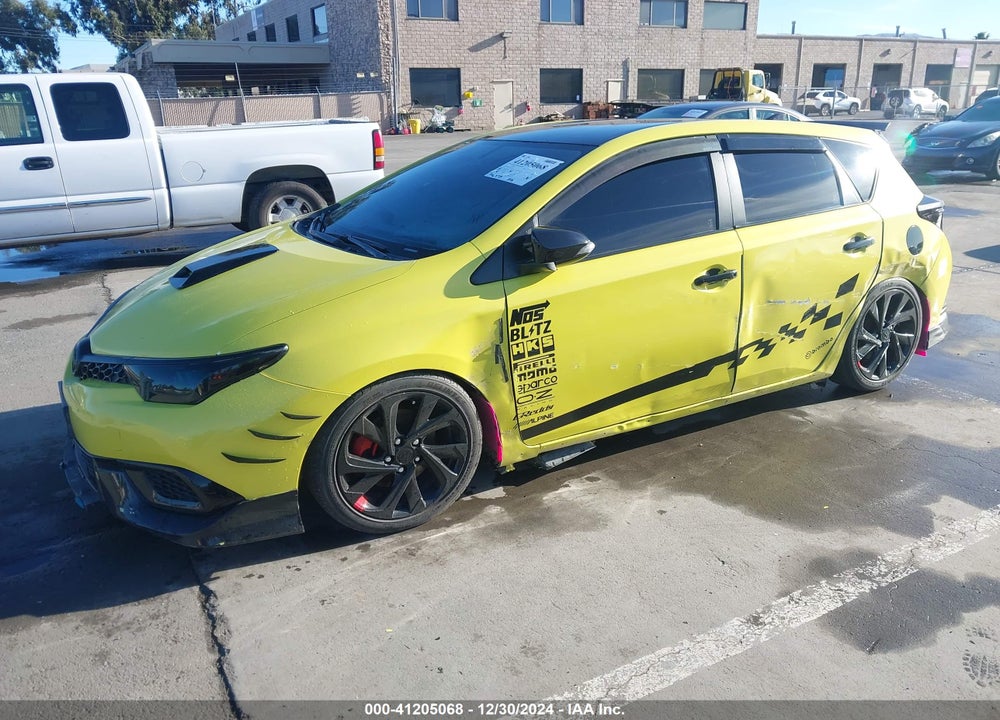 2016 SCION IM VIN: JTNKARJE6GJ509238