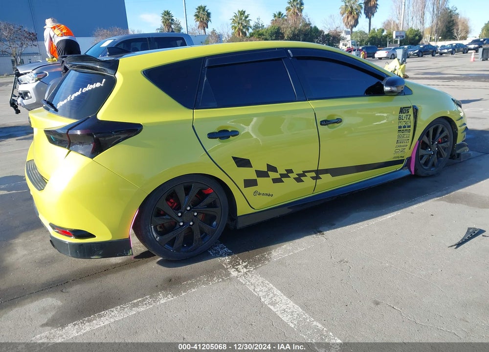 2016 SCION IM VIN: JTNKARJE6GJ509238