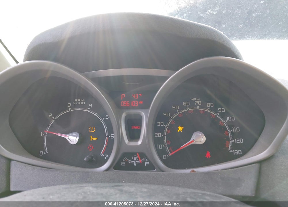 2011 FORD FIESTA SE VIN: 3FADP4BJ0BM211991
