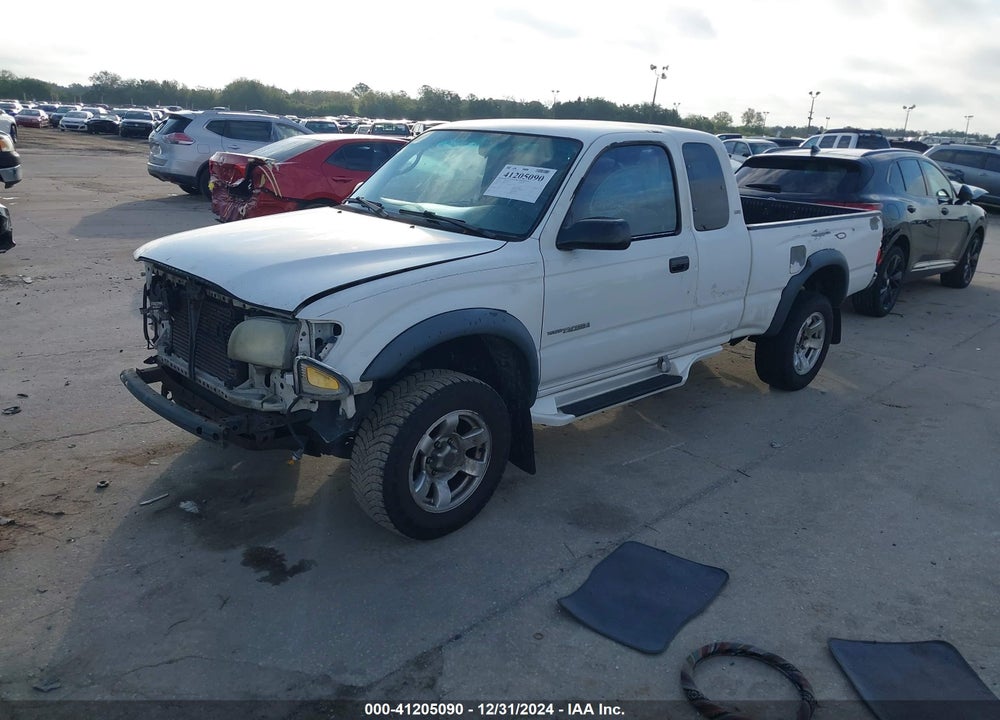 2001 TOYOTA TACOMA PRERUNNER VIN: 5TESM92NX1Z782402