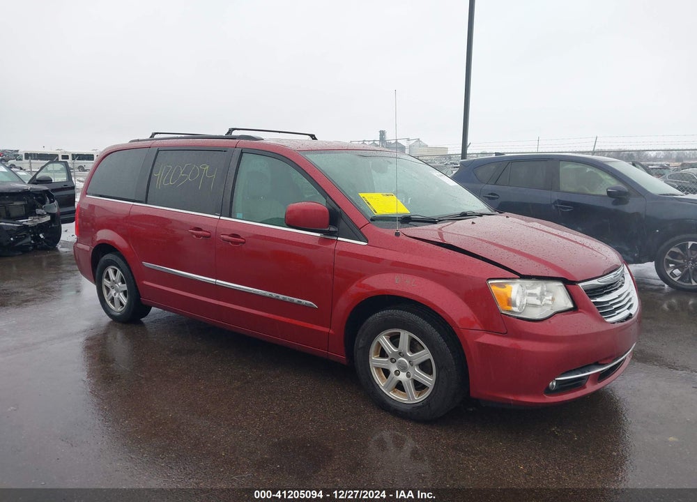 2012 CHRYSLER TOWN & COUNTRY TOURING VIN: 2C4RC1BG2CR186813