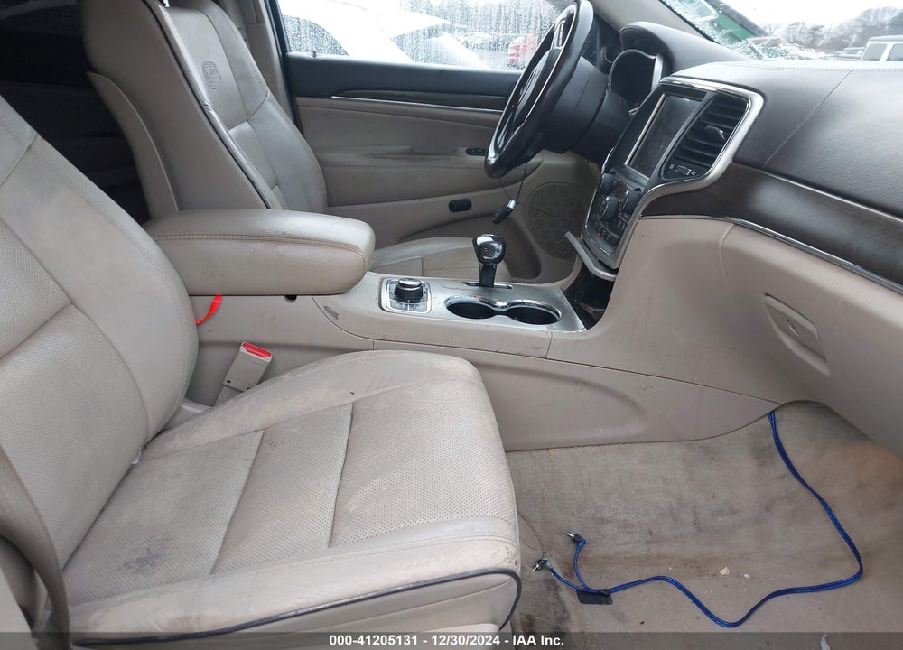 2014 JEEP GRAND CHEROKEE OVERLAND VIN: 1C4RJFCT3EC125092