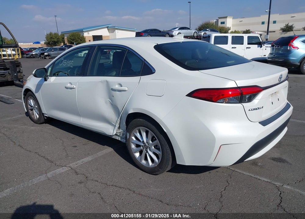 2020 TOYOTA COROLLA XLE VIN: JTDFPRAE8LJ008737