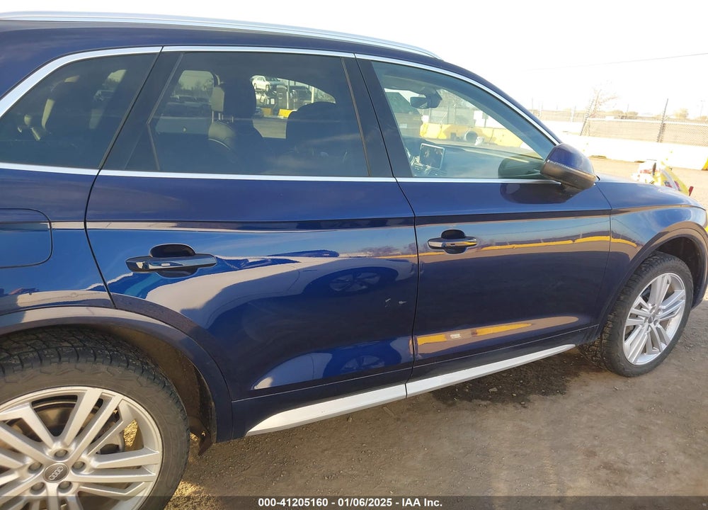 2018 AUDI Q5 2.0T PREMIUM/2.0T TECH PREMIUM VIN: WA1BNAFY0J2108860