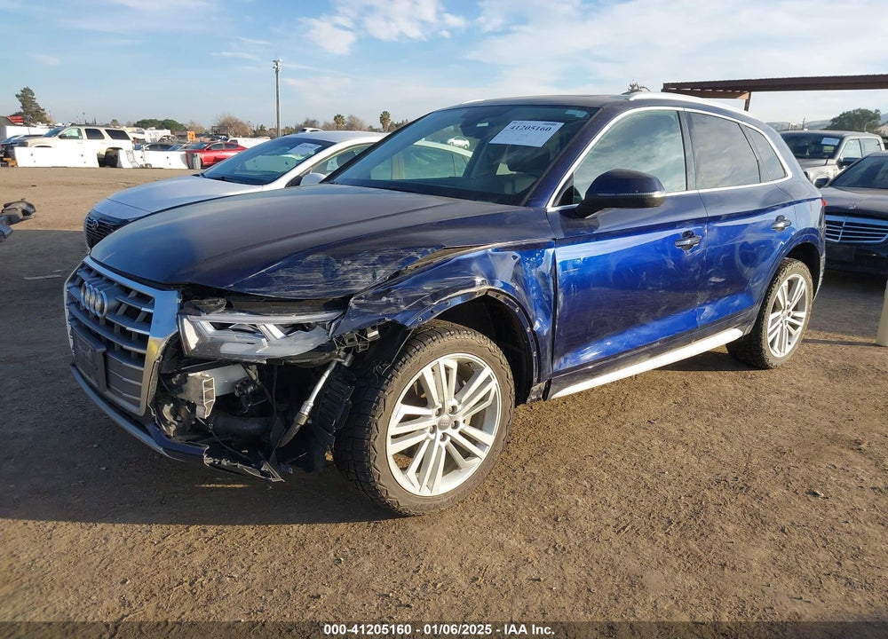 2018 AUDI Q5 2.0T PREMIUM/2.0T TECH PREMIUM VIN: WA1BNAFY0J2108860