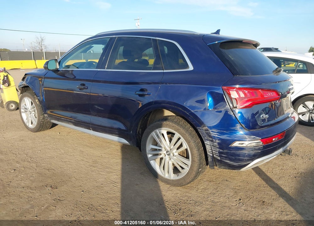 2018 AUDI Q5 2.0T PREMIUM/2.0T TECH PREMIUM VIN: WA1BNAFY0J2108860