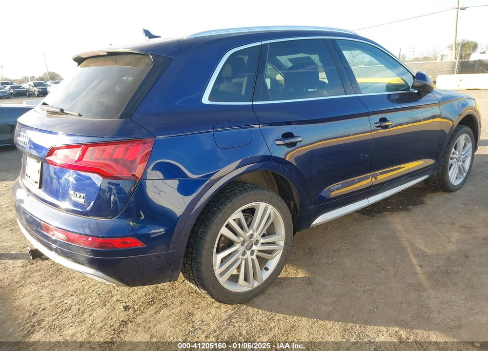 2018 AUDI Q5 2.0T PREMIUM/2.0T TECH PREMIUM VIN: WA1BNAFY0J2108860