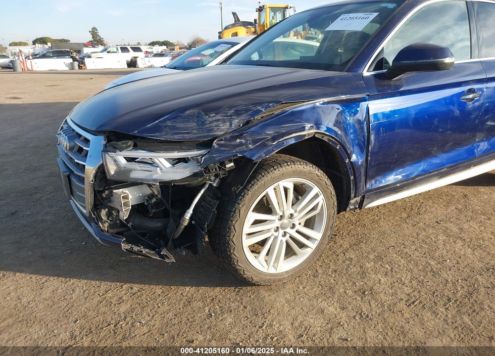 2018 AUDI Q5 2.0T PREMIUM/2.0T TECH PREMIUM VIN: WA1BNAFY0J2108860