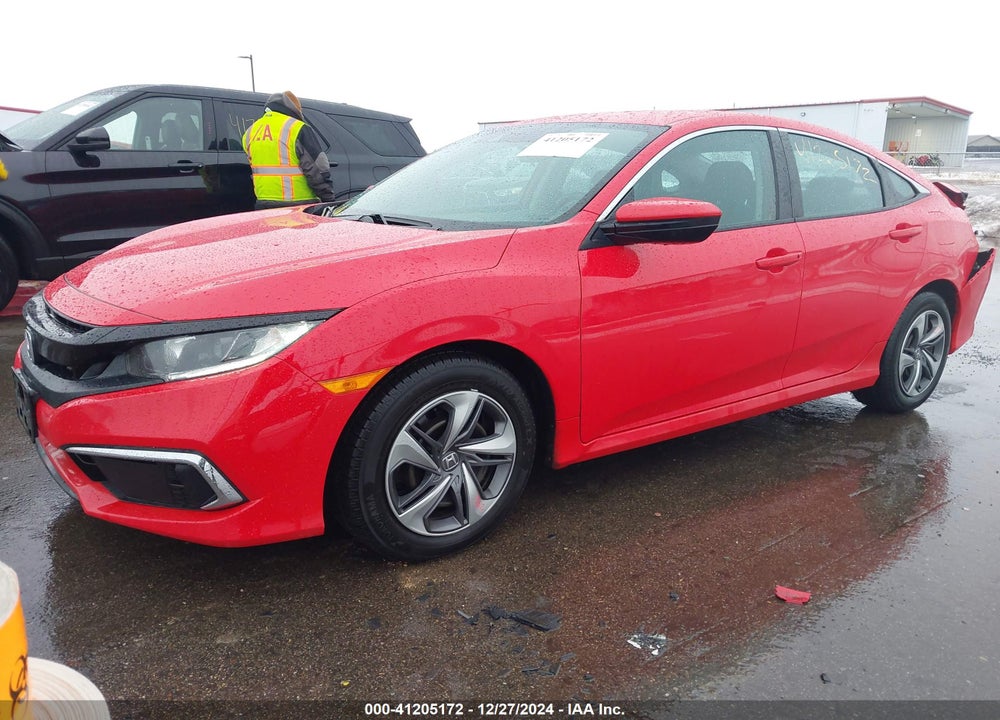 2019 HONDA CIVIC VIN: 2HGFC2F67KH587144