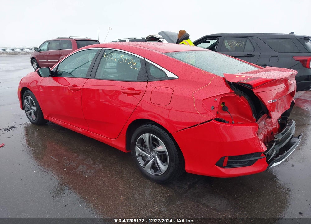 2019 HONDA CIVIC VIN: 2HGFC2F67KH587144