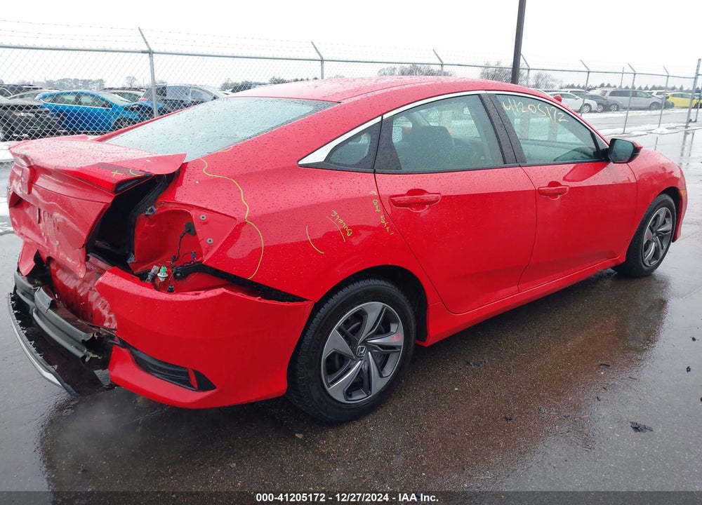 2019 HONDA CIVIC VIN: 2HGFC2F67KH587144