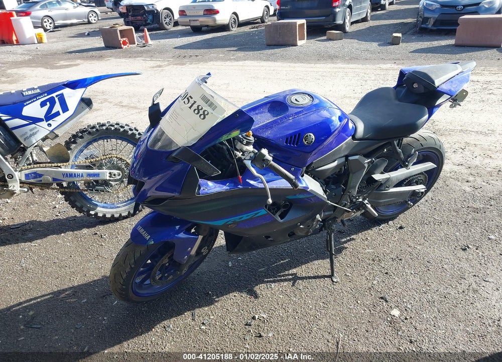 2024 YAMAHA YZFR7 VIN: JYARM38E9RA011451