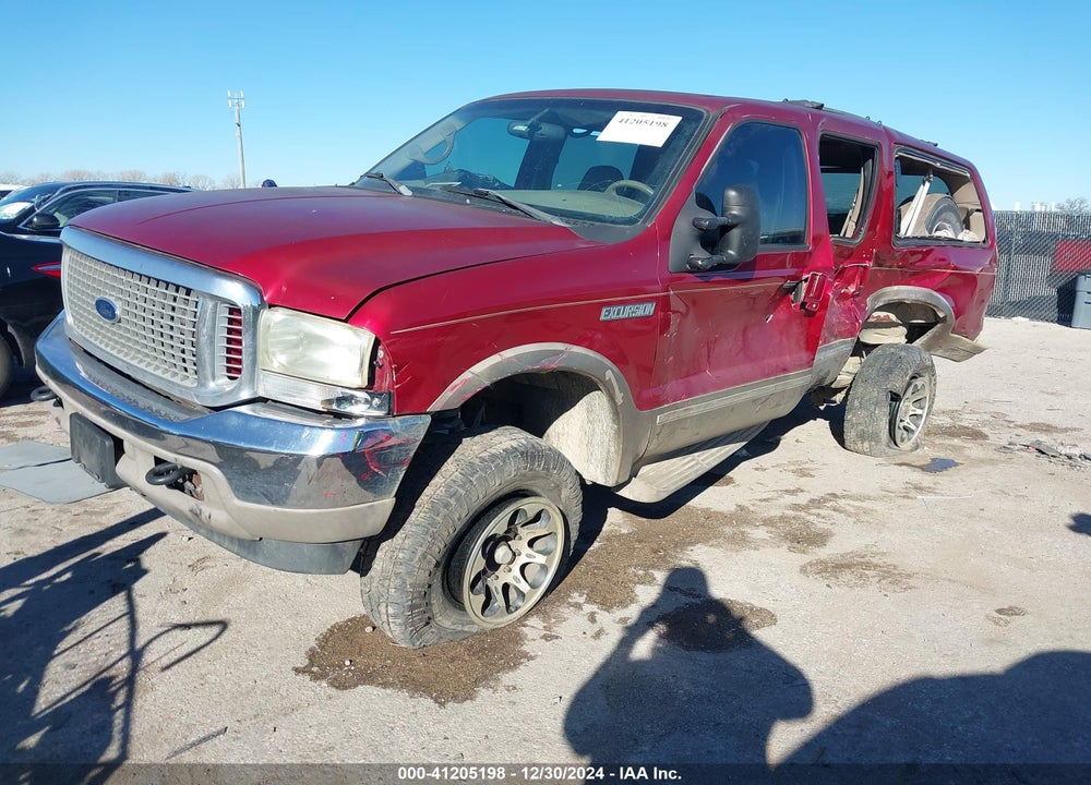 2002 FORD EXCURSION LIMITED VIN: 1FMNU42F32EB52536
